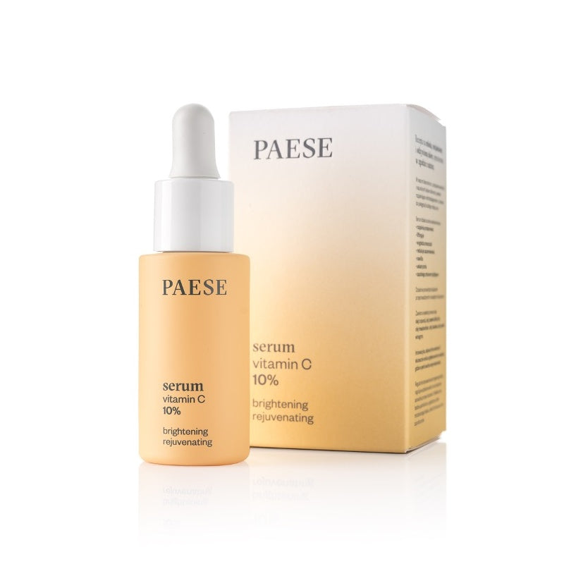 PAESE Cosmetics Vitamin C Serum suitable for all skin types brightens and nourishes skin with its antioxidant effect and regulates sebum secretion.