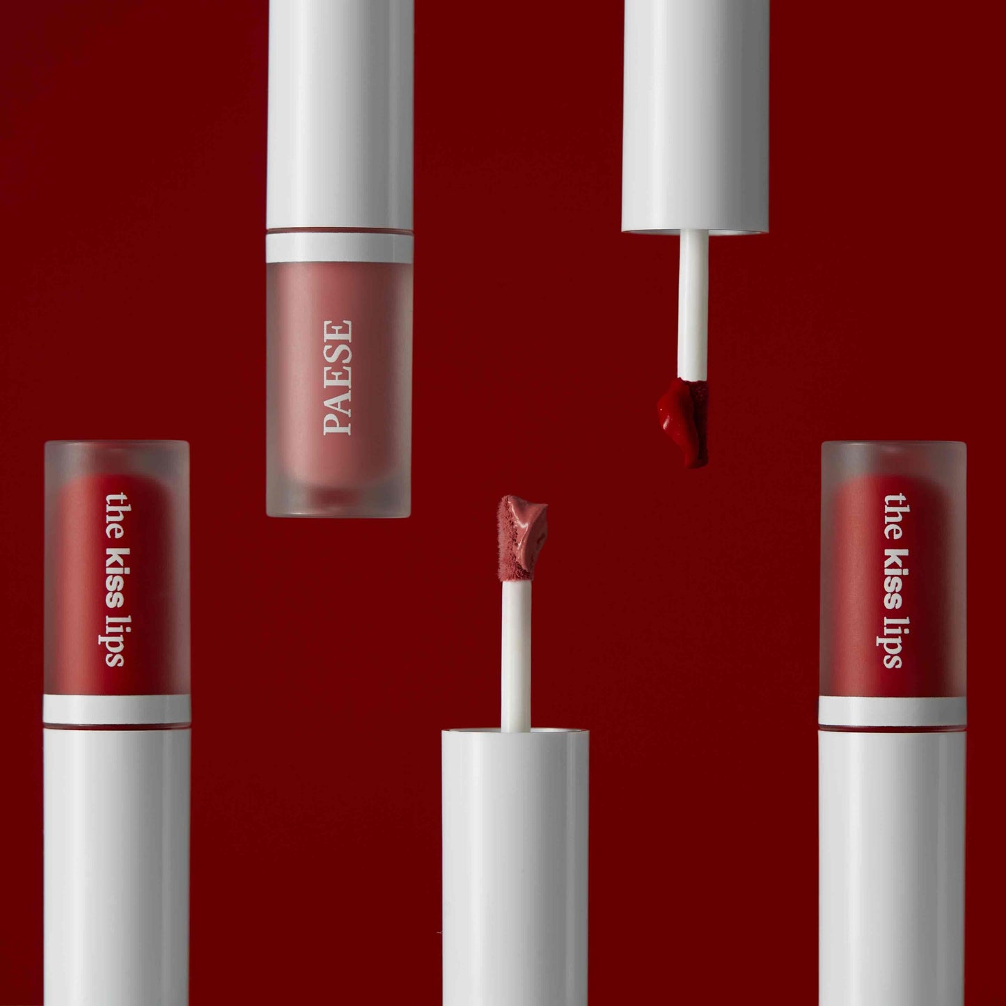 PAESE Cosmetics The Kiss Lips Long-Wear, Moisturizing Liquid Lipstick Collection