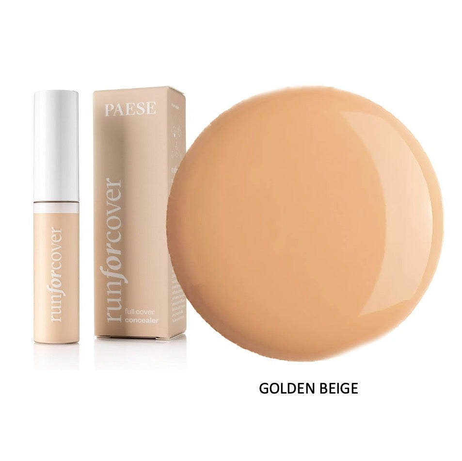 PAESE Cosmetics Run for Cover Full Cover Concealer makeup lighten dark circles and smooth wrinkles.