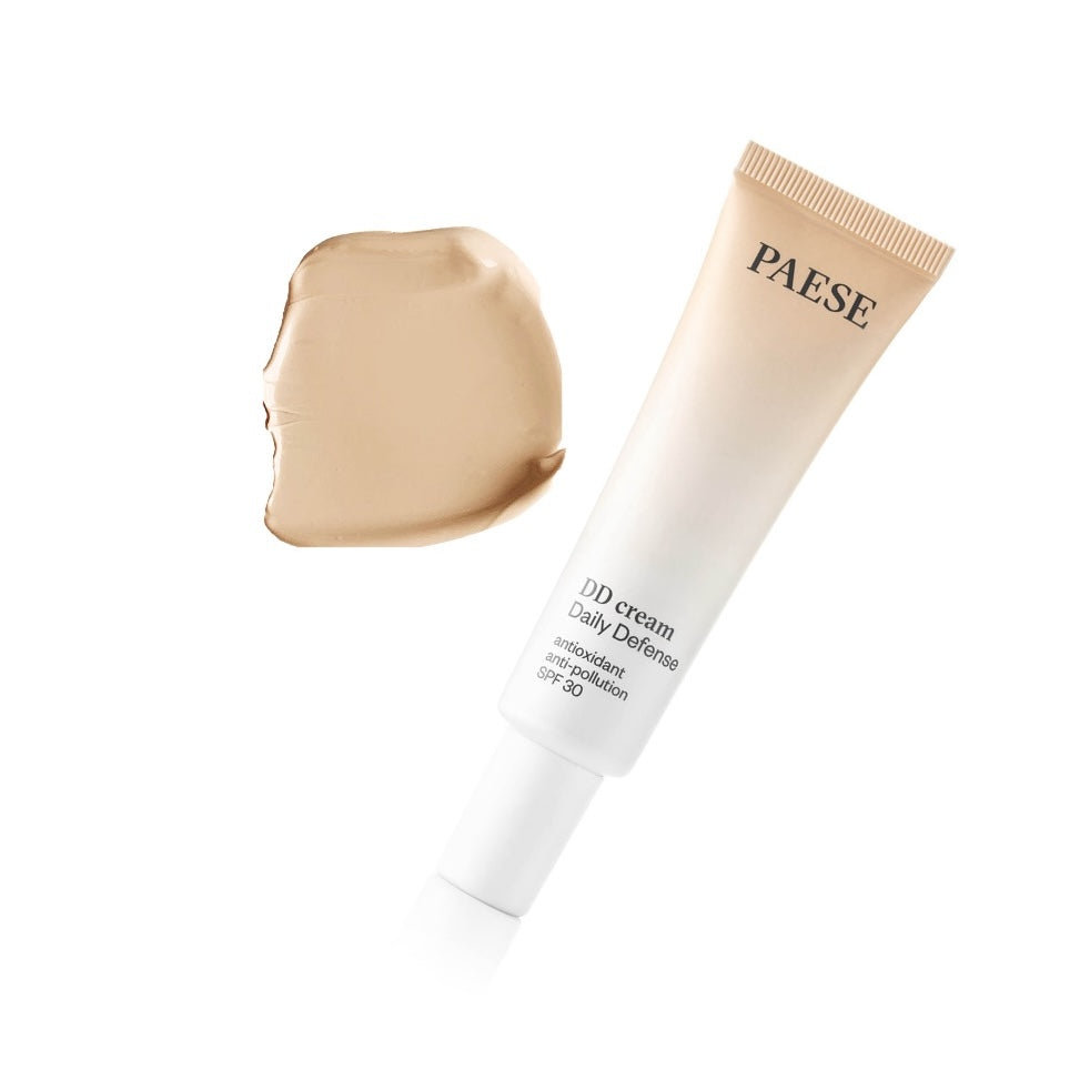 PAESE Cosmetics DD Cream with spf30 high coverage, protects the skin from UV rays 