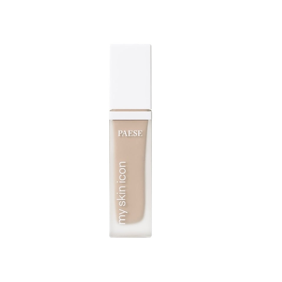 PAESE Cosmetics My Skin Icon Foundation provides full coverage, long wear, and skincare benefits.