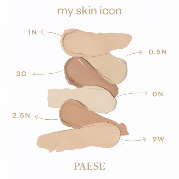 PAESE_My_Skin_Icon_Foundation color swatches
