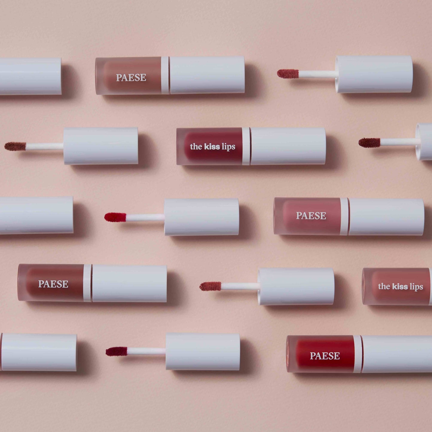 PAESE Cosmetics The Kiss Lips Liquid, matte,  Long-Wearing Lipstick Collection