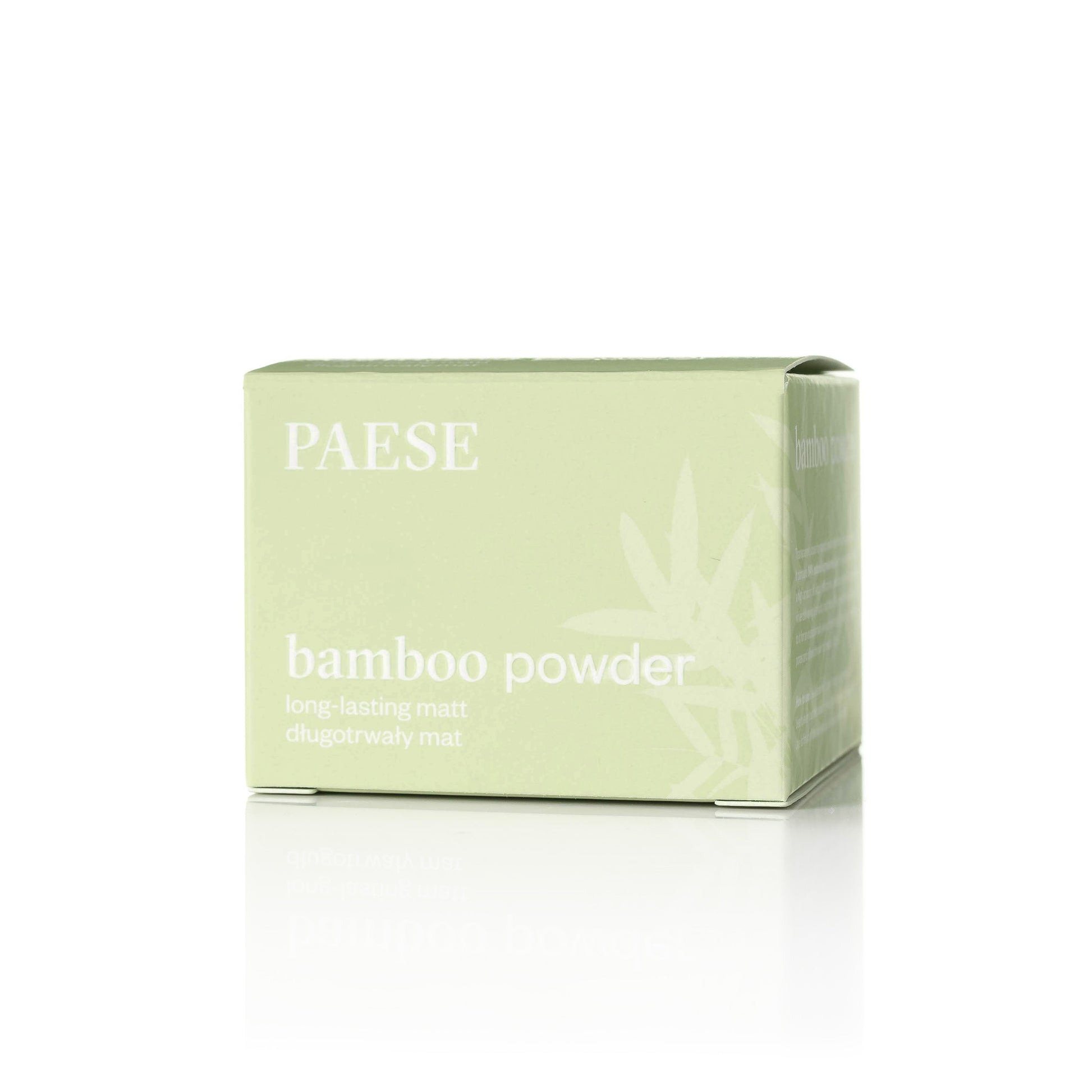 PAESE Cosmetics Artist Bamboo Powder is a mattifying loose makeup powder for oily and combination skin.