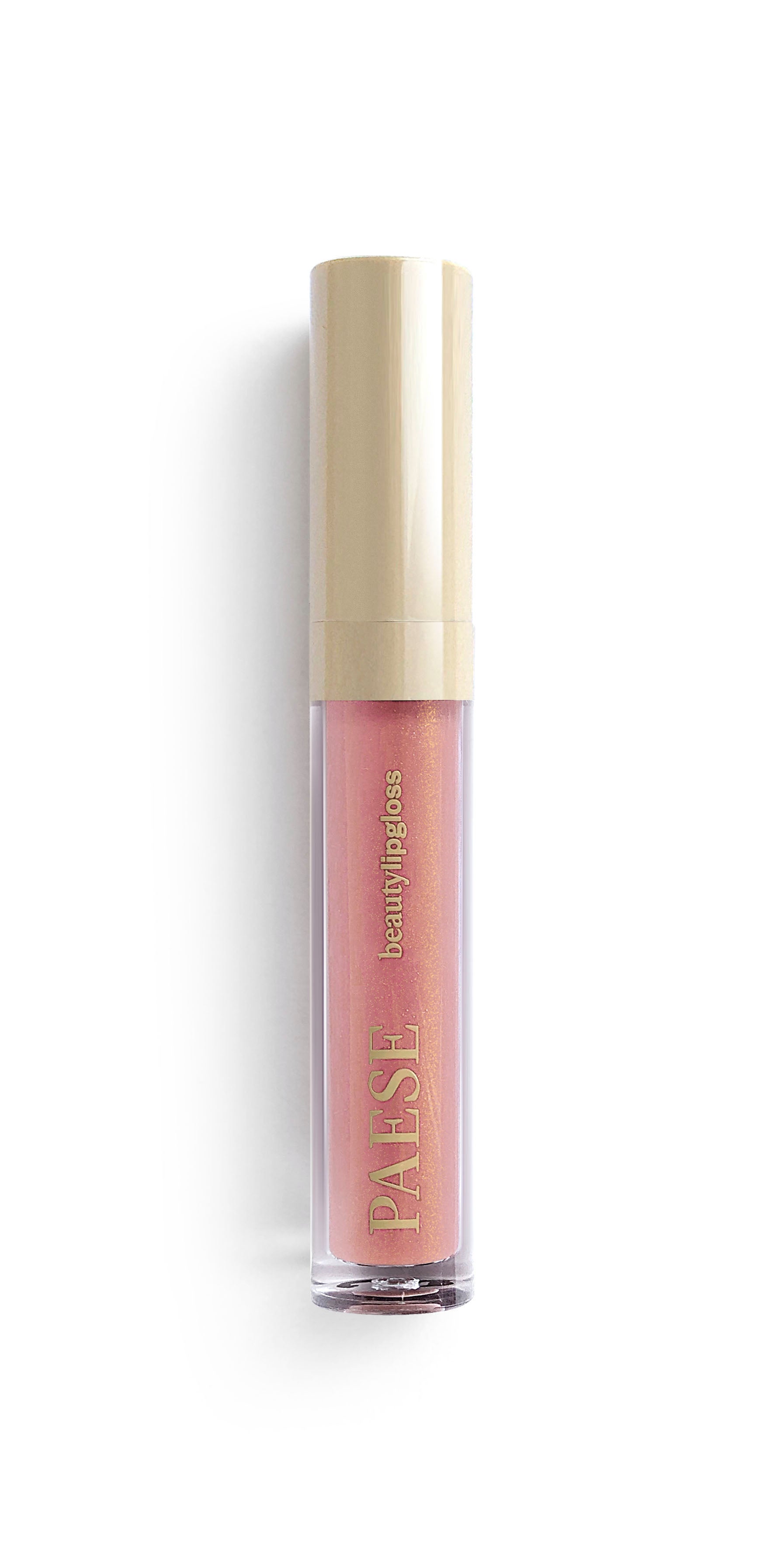 PAESE Beauty Lipgloss - a dreamy combo of raspberry and vanilla scent. Long-lasting & creamy with a mirrored makeup finish.