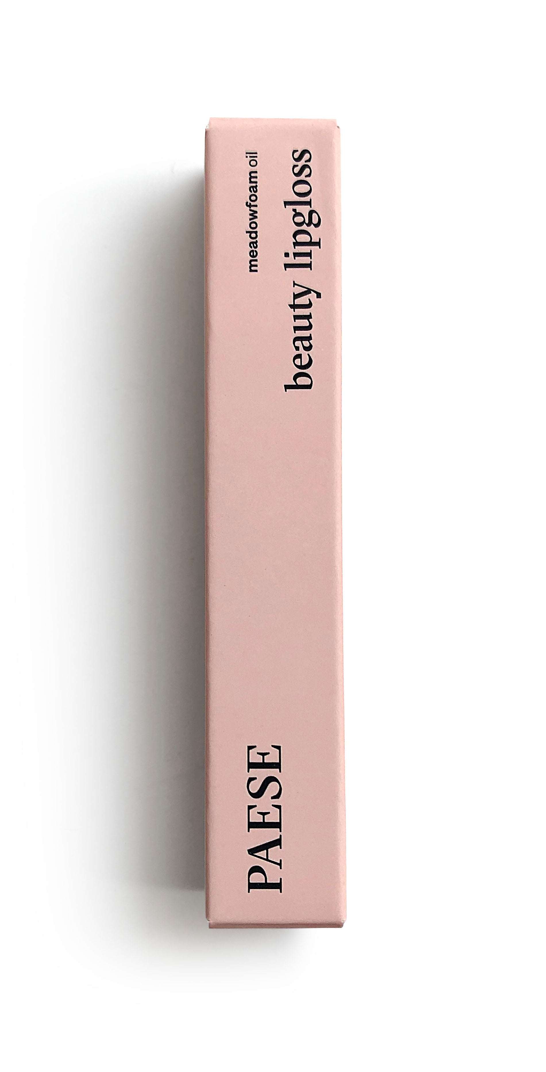 PAESE Cosmetics Beauty Lipgloss contains Meadowfoam oil, with over 98% long chain fatty acids for skin conditioning and flawless makeup.