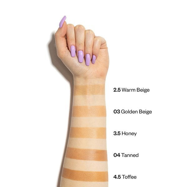 PAESE Cosmetics Long Cover Fluid Foundation makeup solution corrects the skin tone and provides skincare benefits. 