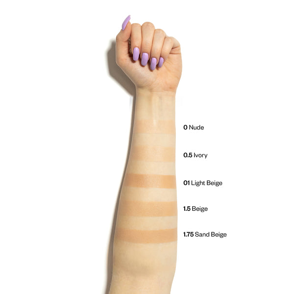 PAESE Cosmetics Long Cover Fluid Foundation makeup solution corrects the skin tone and provides skincare benefits. 