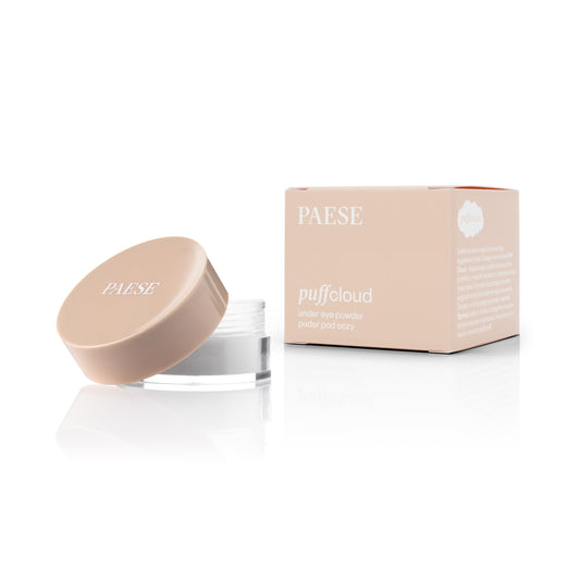 PAESE cosmetics  Puff Cloud makeup powder reduces dark circles and discoloration while illuminating delicate eye area for a flawless finish. 